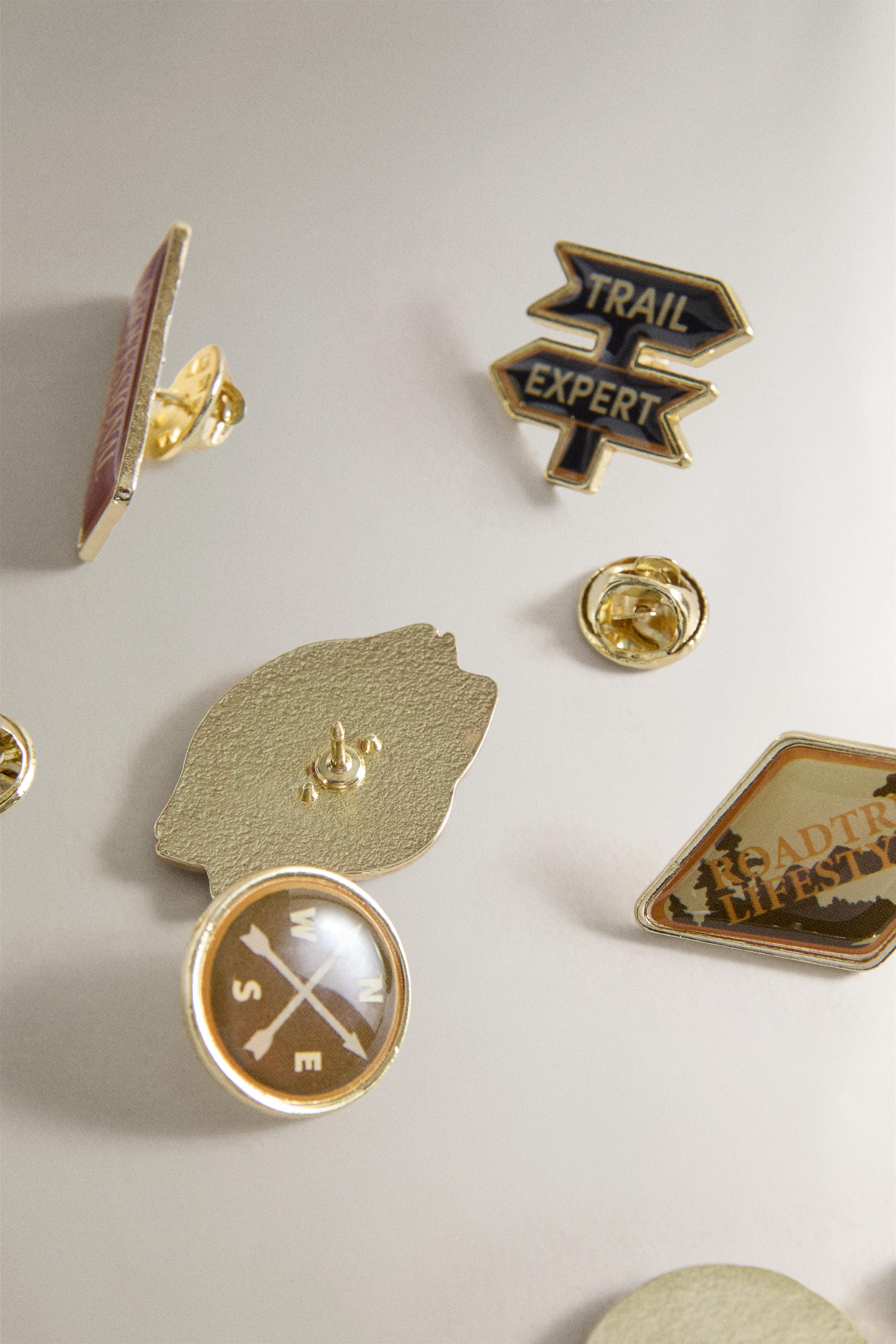 CAMPING PIN SET (SET OF 7)